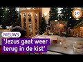 Henk en Willy ruimen met pijn in het hart hun 120 kerststallen op