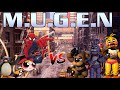 MUGEN Request 103 Spiderman Blossom Pingu Vs Freddy Fazbear Bonnie Toy Chica