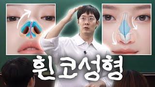 코성형 강의 10편 - 휜코의 원인과 교정 방법