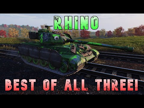 Rhino Best of All Three! ll Wot Console - World of Tanks Modern Armor