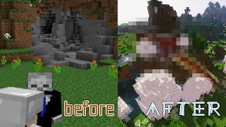 【マイクラ】荒廃した土地は水を使えば何とかなる！#4