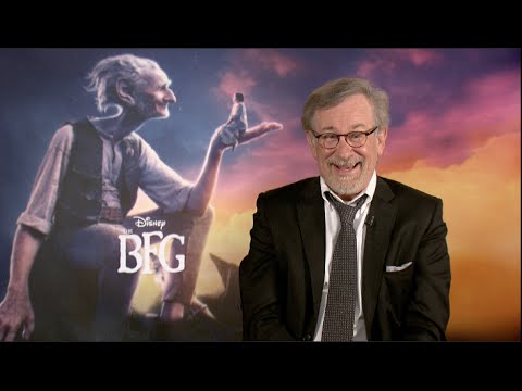 STEVEN SPIELBERG interview - THE BFG, JAWS, JURASSIC PARK, READY PLAYER ONE