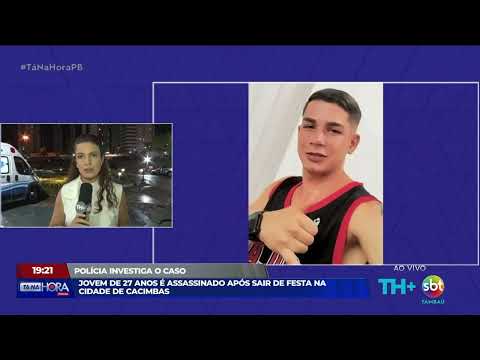 Jovem de 27 anos é assassinado após sair de festa em Cacimbas - Tá Na Hora PB - 14 01 2026