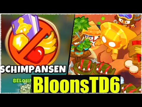 DIE MESA SCHIMPANSENTAKTIK! - Bloons Td6 [Deutsch/German]