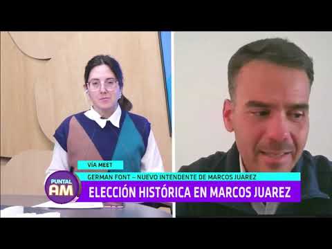 Elección histórica en Marcos Juarez