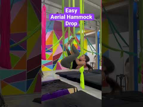 Easy Aerial Hammock Drop | Aerial Dance Aruba