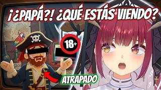 Marine no puede creer lo que su papá estaba viendo (y su respuesta es mejor)