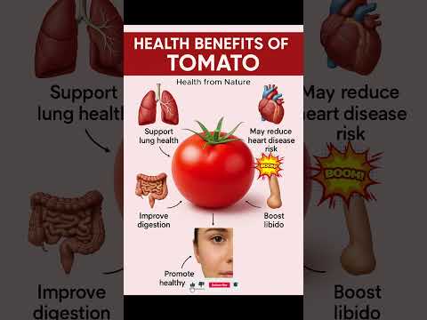 Health Benefits of Tomato 🍅 | The Secret Superfood for Heart, Skin & Digestion!