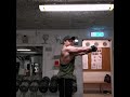 Monday pump after chest,shoulders and triceps