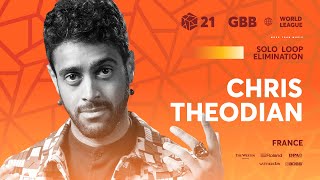 Video Editor forgot to anti-alias the graphics :p - Chris TheOdian 🇫🇷 | GRAND BEATBOX BATTLE 2021: WORLD LEAGUE | Solo Loopstation Elimination