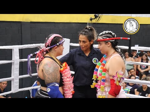 KMTS 1 - Ana "Pokémon" (PITBULL THAI - MUAY THAI) x Cristiane "Dureza" (FAMÍLIA ALCATÉIA/FAVORETO)