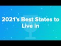 2021 S Best States To Live In