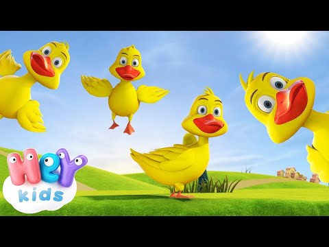 Kaczuszki piosenka 🦆 HeyKids - Piosenki dla dzieci mix