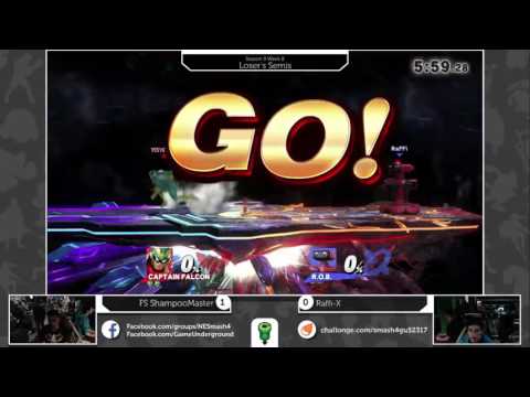 S4@GU 5-23 (Loser's Semis): Raffi-X (ROB) vs FS ShampooMaster (Falcon)