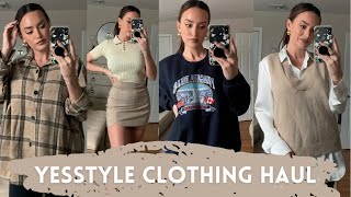 YesStyle TRY ON HAUL