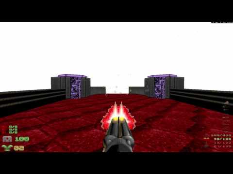 [Doom 2] Back to Saturn X E2: Tower in the Fountain of Sparks, map 27 (end)