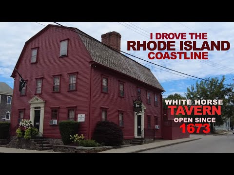 RHODE ISLAND: I Drove The (Surprisingly Long) Coastline - Toured Bristol, Newport & Westerly