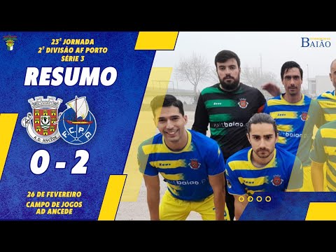 AD Ancede 0-2 FC Paços de Gaiolo | 2ª Divisão AF Porto - Série 3 - 23ª Jornada - 2022...