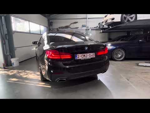 ICON DOWNPIPE & VALVED EXHAUST - BMW G30 540i B58