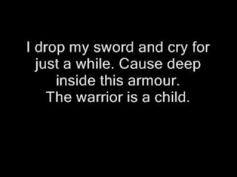 Warrior is a child lyrics