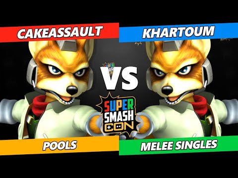 SSC 2023 - CakeAssault (Green Fox) Vs. Khartoum (Blue Fox) Smash Melee Tournament