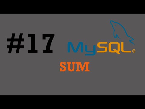 SQL 17 Funzioni SUM