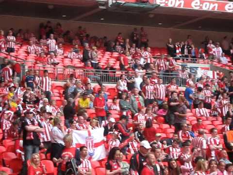 Stoke city 5-0 bolton Wembley fa cup semi final 17/4/11