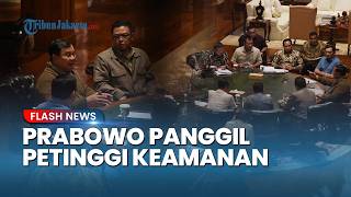 Prabowo Panggil Menhan hingga Kapolri ke Hambalang, Bahas Isu Strategis dan Pertahanan Negara