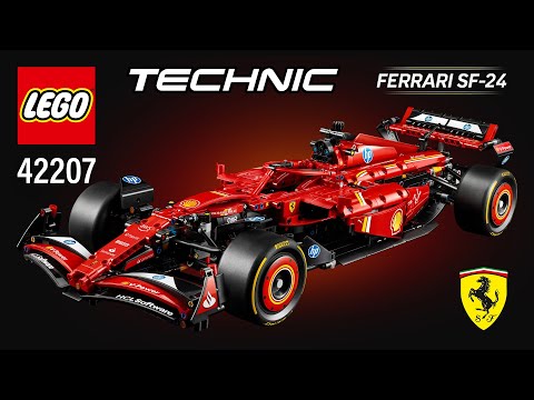 LEGO® Technic™ Ferrari SF-24 F1 Car (42207)[1361 pcs] Step-by-Step Building Instructions | TBB