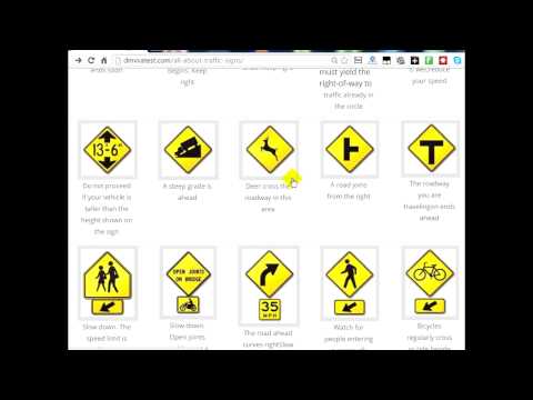 signs virginia sign traffic guide dmv test form supplemental logos application va