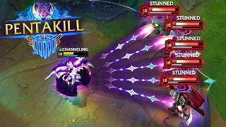 PERFECT PENTAKILL MOMENTS IN LEAGUE OF LEGENDS #34