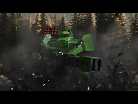 Tau Broadside Battlesuit Animation