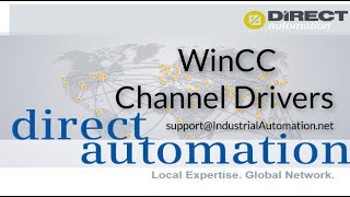 WinCC Channel Drivers- Training  Direct Automation