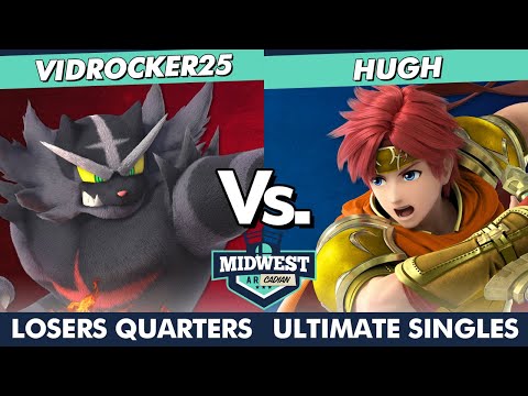 Midwest Arcadian 3 Losers Quarters - Vidrocker25 (Incineroar) Vs Hugh (Roy) SSBU Ultimate Tournament