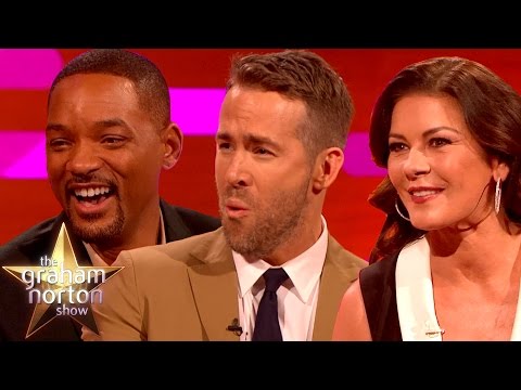 Will Smith, Ryan Reynolds and Catherine Zeta-Jones Talk Accents - The Graham Norton Show