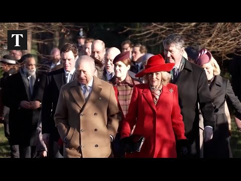 Royals Attend Sandringham Christmas Day Service