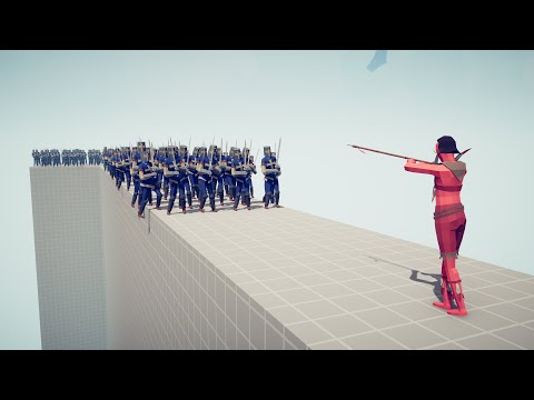 GOD BLOWDARTER BRIDGE LAST STAND - Totally Accurate Battle Simulator