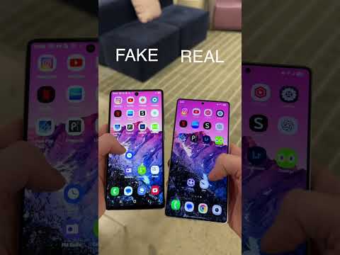 Fake Galaxy S25 Ultra vs Real S25 Ultra! Can You Tell the Difference? 👀🔥 #GalaxyS25Ultra #FakeVsReal