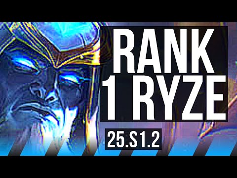 RYZE vs AZIR (MID) | Rank 1 Ryze, 10/3/11, Rank 30 | NA Challenger | 25.S1.2