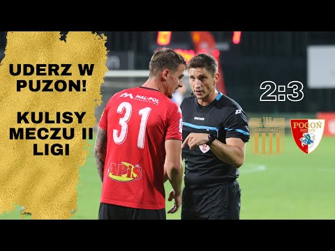 Uderz w puzon! Vlog, kulisy z meczu II ligi Olimpia Grudziądz – Pogoń Siedlce 2:3 (0:1), 01.10.2023