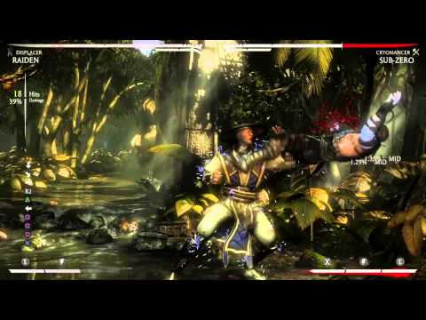 MKX 44% combo Raiden