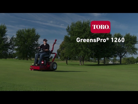 Toro® GreensPro® 1260 Overview