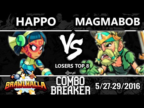 CB2016 - MagmaBob (Bodvar) Vs. Happo (Queen Nai) Brawlhalla Losers Top 8