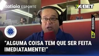 PEQUETITO DESABAFA APÓS SÃO PAULO GOLEAR O CRUZEIRO NO BRASILEIRÃO: "SITUAÇÃO PERIGOSA"