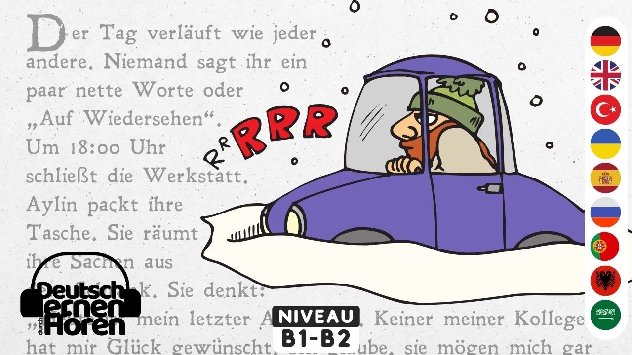 #853 Deutsch lernen mit Geschichten [Deutsch lernen durch Hören] - B1-B2 | Learn German with stories