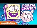 SpongeBob Lincoln Loud Kid Danger Team Up For NEW Game Portal Chase Secret Formula Frenzy Nick