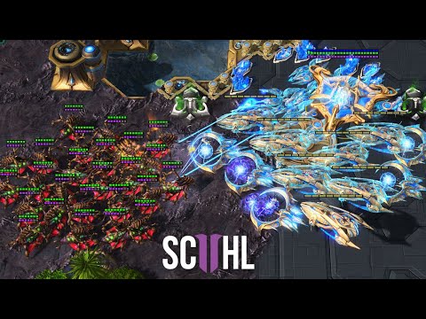 INSANE LATE-GAME Protoss vs. Zerg - Starcraft 2: Reynor vs. Goblin