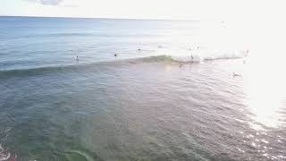 Sunset Surfing in Honolulu is a precious moment.