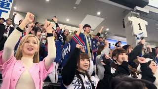 2024.11.21  TeamTaiwan 東京巨蛋外野啦啦隊應援 #cheerleader #台湾チア