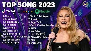 Billboard Hot 50 Songs Of 2023 - Celine Dion, Bruno Mars, Shawn Mendes, Morgan Wallen, Sia, Pink